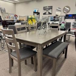 Solid Wood Dining Tables In Stock 6 Or 8 Chairs  Available 