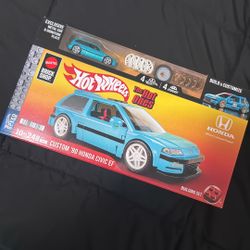Hot Wheels Honda Civic Brick Shop x2