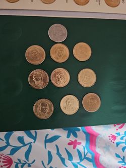 ONE DOLLAR PRESIDENTIAL .10 MONEDAS