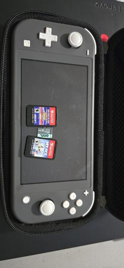 Switch light with games and case And Sd