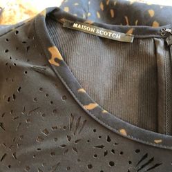 Maison Scotch &Soda blue shirt dress Neige in size 2