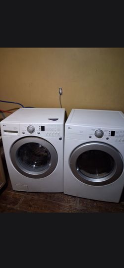 Lg Front Load Washer And Dryer Set