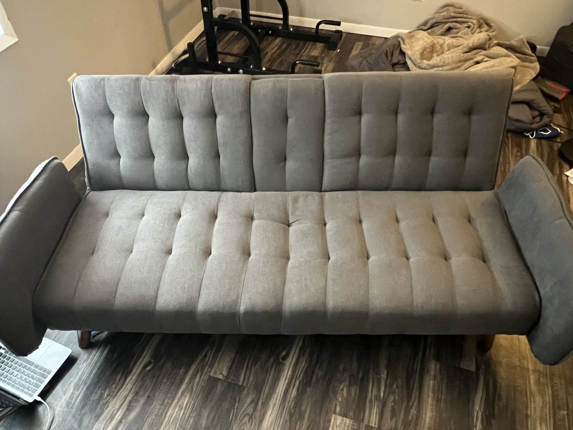 Grey Futon