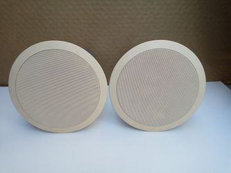 Klipsch IC-6T Set of Two In-Ceiling Loud Speakers-Tested & Working Beautifully