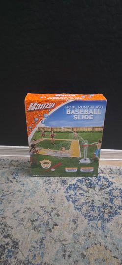 BANZAI Spring and Summer Toys Grand Slam Baseball Water Slide