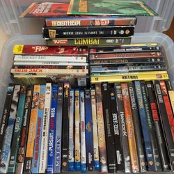 Lot of 43 DVD's  