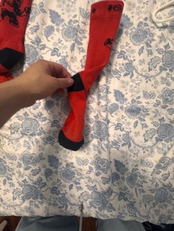 Chrome Hearts Foti Harris Teeter Men Socks - Red