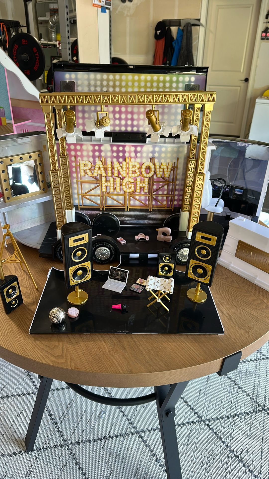 LOL Surprise Rainbow Vision World Tour Bus & Stage Playset
