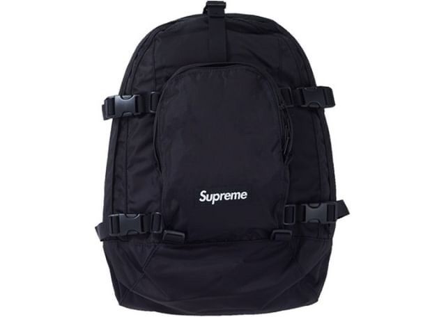 Supreme black backpack fall winter 2019 brand new