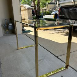 Glass Desk