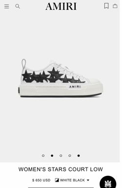 Authentic Amiri Shoes