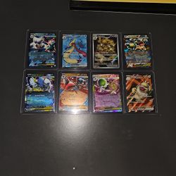 8 Pokémon Cards EX Cards And UR Cards