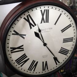 Large Sterling And Noble Clock Company 