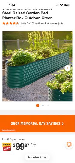 Garden Planter 8 x 2