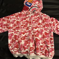 bape full zip up