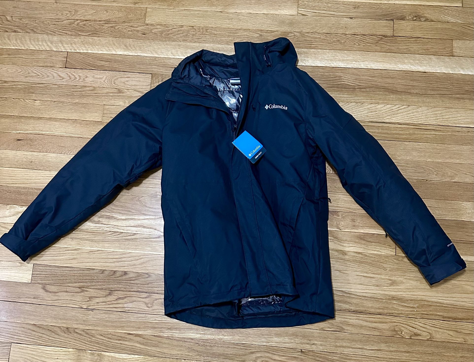 Columbia Men's Medium Omni Tech Insulated Winter Jacket