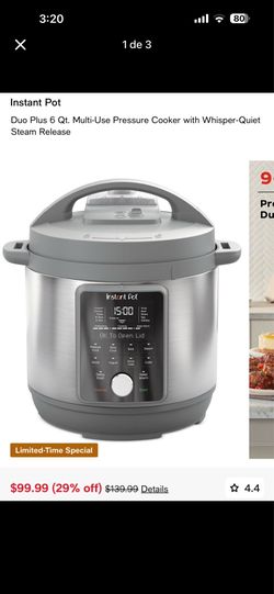 Instant pot Duo 6Qt