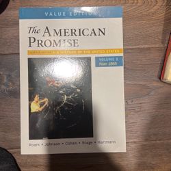 The American Promise Seventh Edition volume 2 
