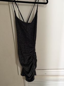 Women’s Black Glittery Party Dress Size Small
