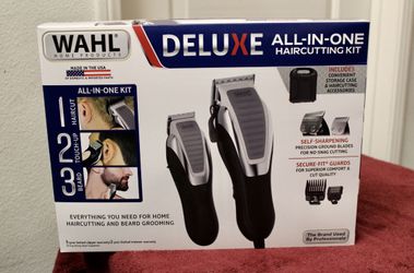 Wahl Deluxe Hair Cutting Kit Barber Tools