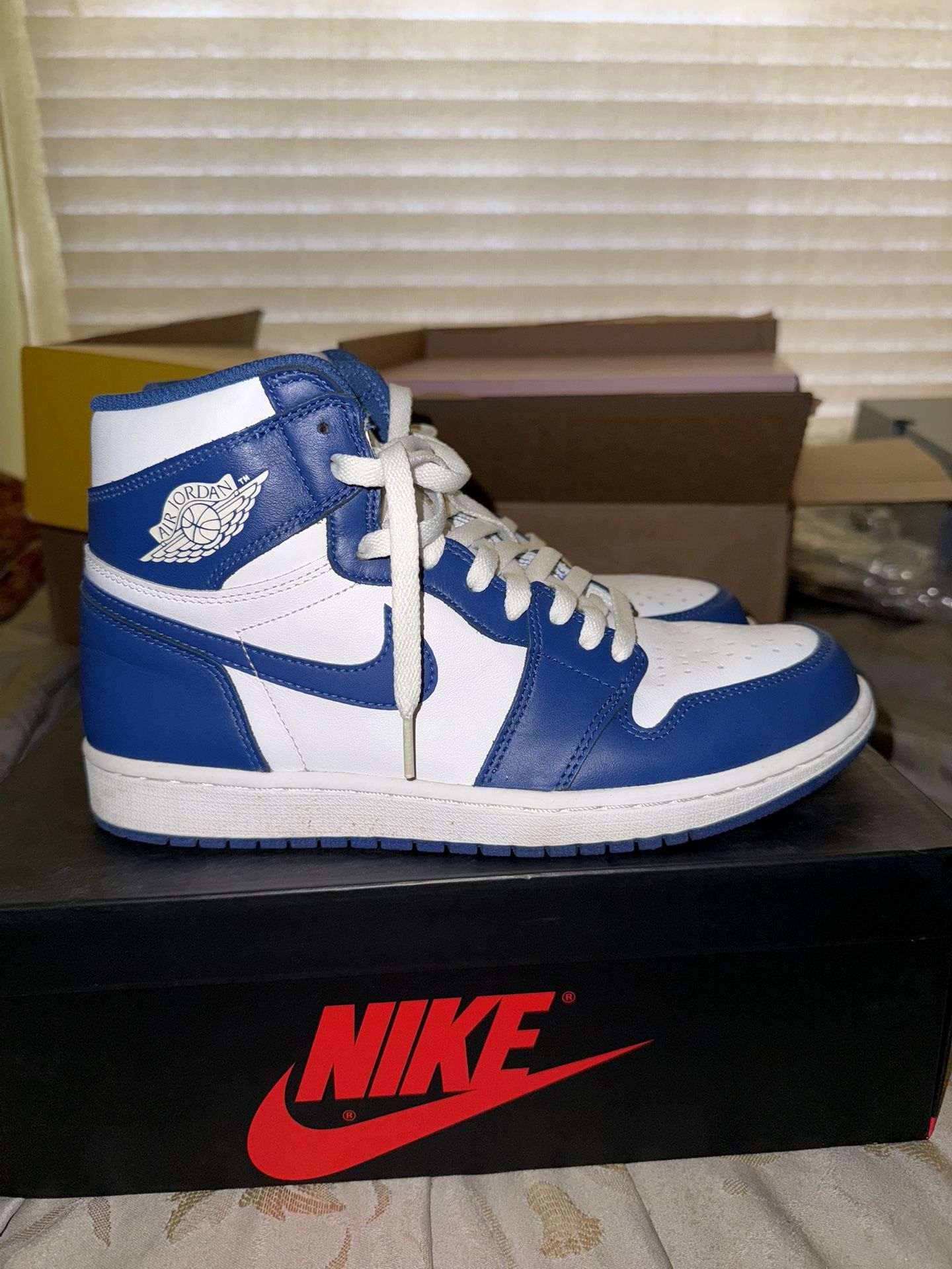Nike Air Jordan 1 Storm Blue 2016 Size 10