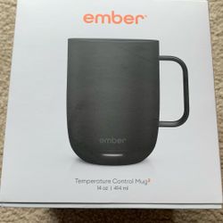 Ember Temperature Control Smart Coffee Mug NEW