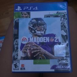 Madden 21 Playstation Game
