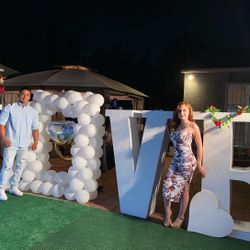 Huge LOVE letters for Weddings Or Engagements 