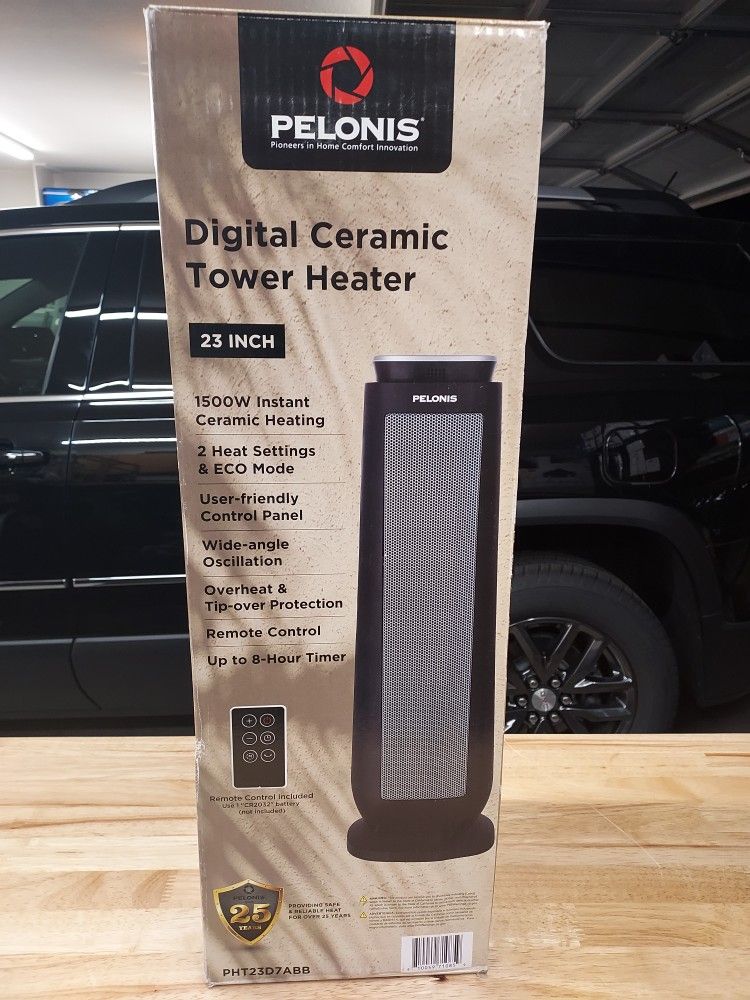 Digital Tower Space Heater
