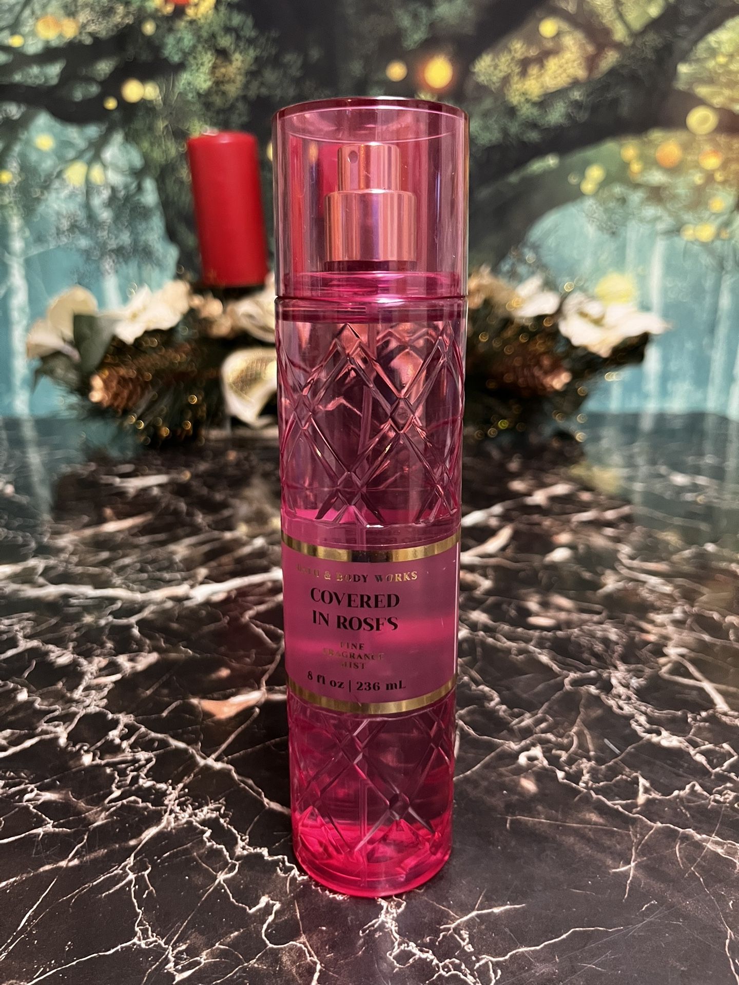 Full! Cover in Roses. Bath and Body Works. Check out my other items for sale.