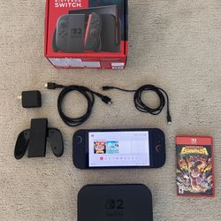 Nintendo Switch 2 - Mint Condition + Zelda TOTK + Donkey Kong Bananza