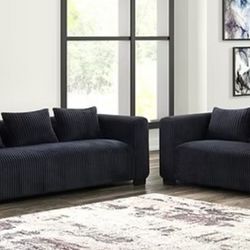 Soft Corduroy Sofa And Love Sets! 