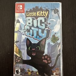 Little Kitty Big City Nintendo Switch - NEW SEALED -