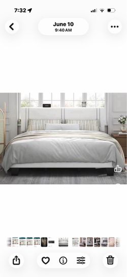 King bed frame