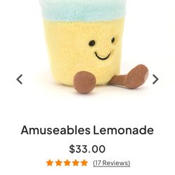 Jellycat Lemonade 