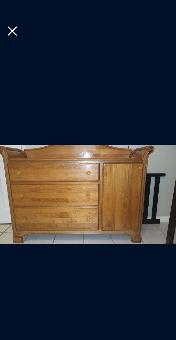 Wood Dresser Drawer 