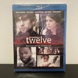 Twelve Blu Ray Movie NEW SEALED Curtis 50 Cent Jackson Chace Crawford 2010