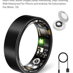 Smart Health Ring for Women Men Fitness Tracker 