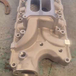 302 Aluminum Intake.  New In https://offerup.co/faYXKzQFnY?$deeplink_path=/redirect/ Just Has Good Has Edelbrock.  35th Ave And McDowell Phx 