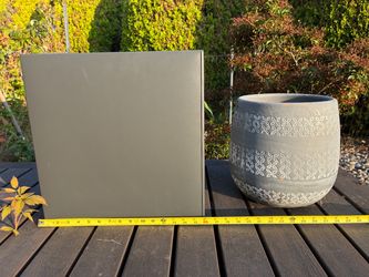Planter box & pot