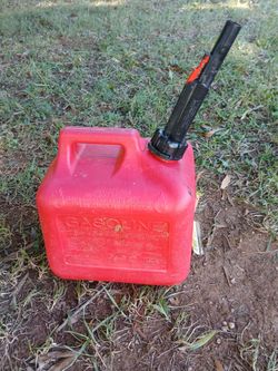 Plastic Gasoline Container
