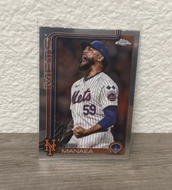 Sean Manaea Topps Chrome Card