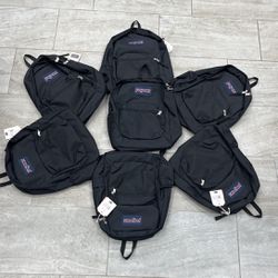 Black JanSport Backpacks