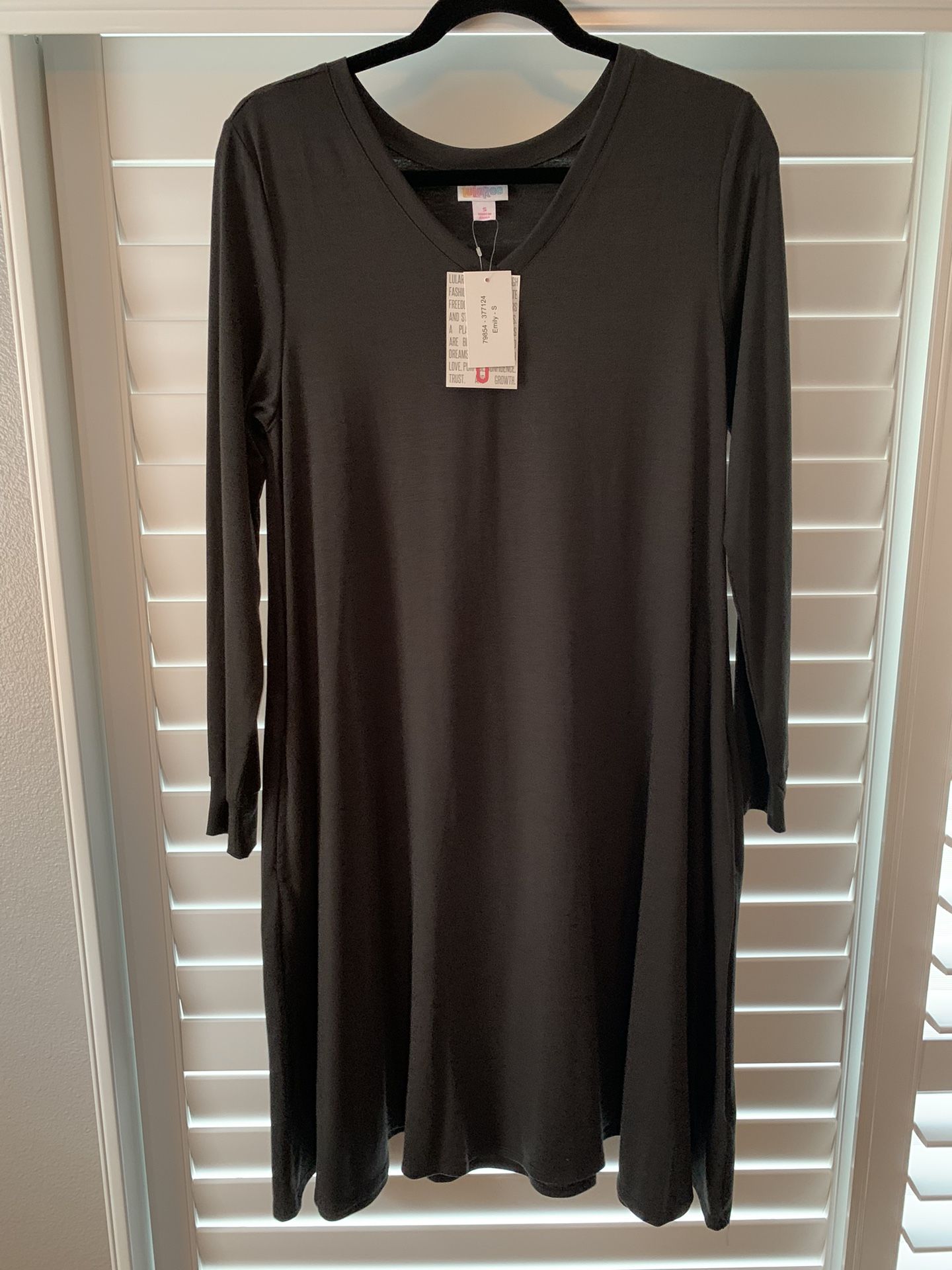 Lularoe Long Sleeve Dress (new with tags)