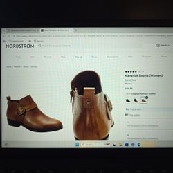 New Leather Ankle Boots 