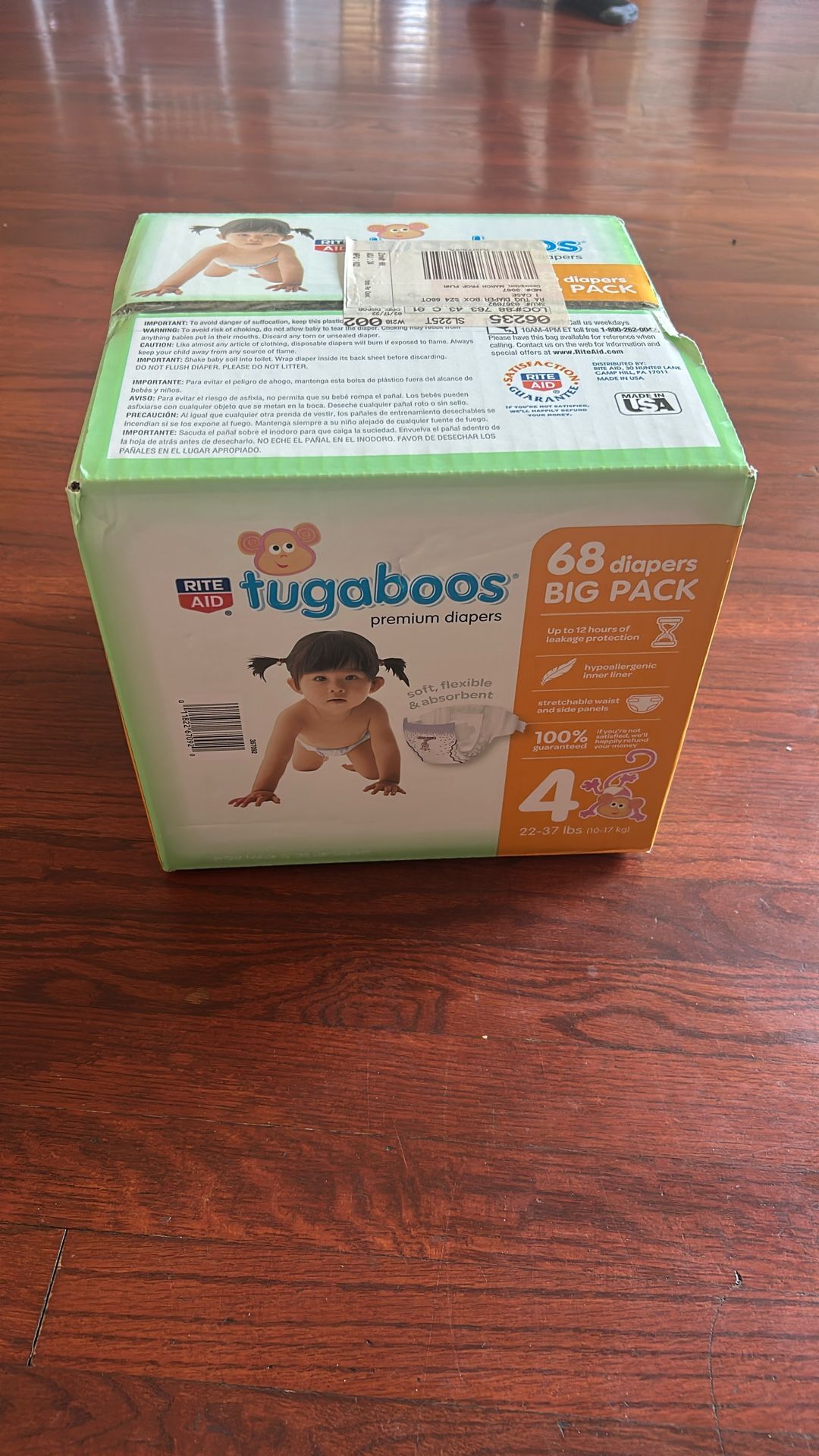 Rite Aid Tugaboos Premium Diapers