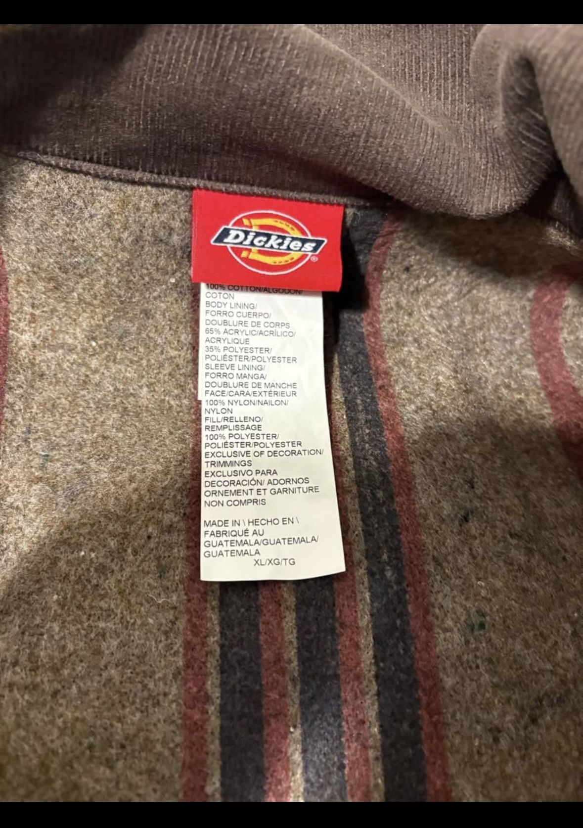 Xl Dickies Jacket