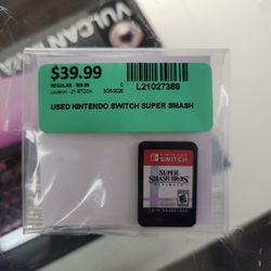 Nintendo Switch super smash