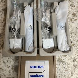 2 Sonicares, Chargers, 11 Brush Heads, Cases