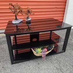 Glass Tv Stand 